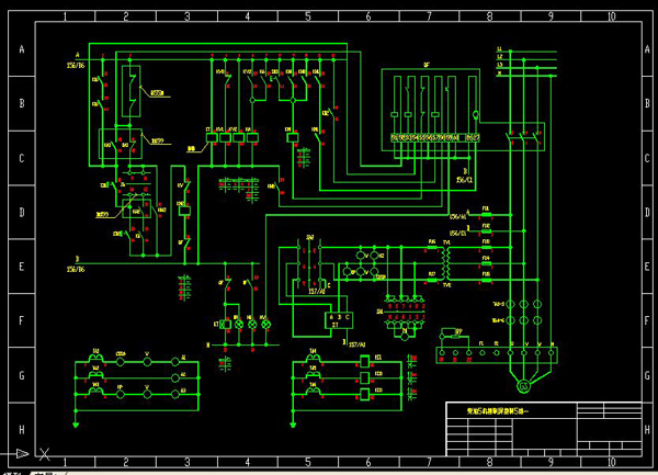 柴油發(fā)電機控制原理線路 柴油發(fā)電機控制原理線路